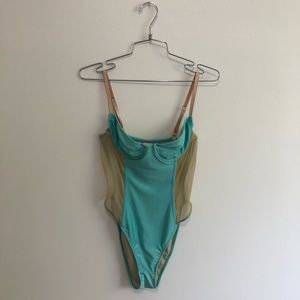 American Apparel Cali Fun and Sun Mesh Swimsuit